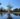 A 25-foot tall sculpture made up of tiny peace cranes tower over the aquatic garden for Origami in the Garden.
